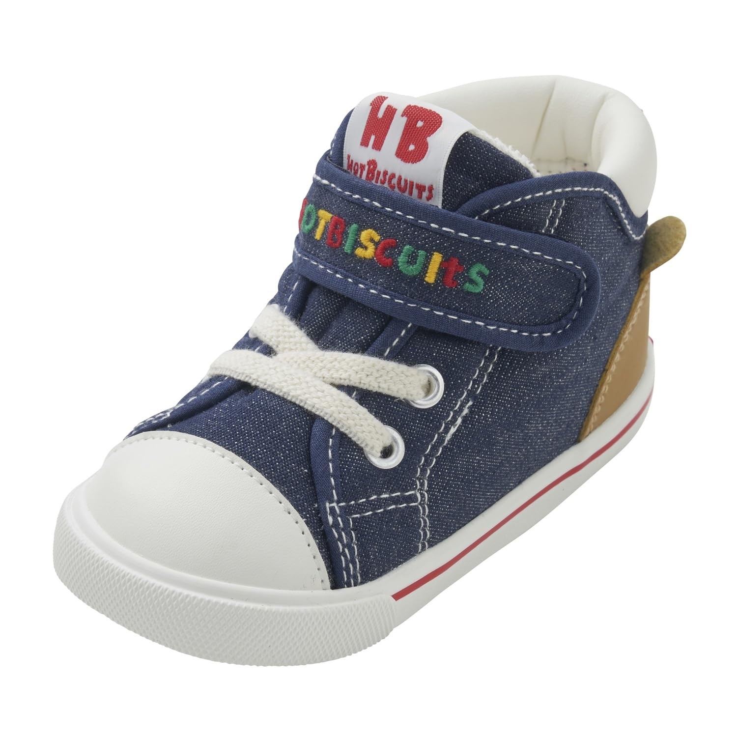 HOT Second Baby Shoes Meninos Meninas Crianças Roupas Azul Marinho [MIKIHOUSE BISCUITS] Infantil 15,5 Cm 73-9303-496 Azul-escuro thumbnail