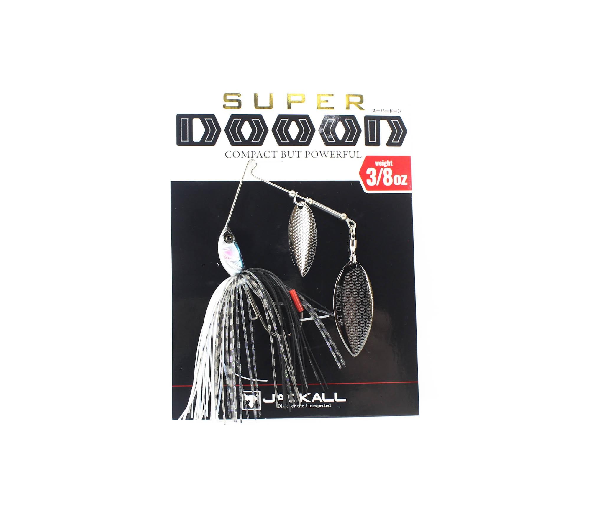 Jackall Spinner Bait Lure Super Dooon 3/8 Oz Gun Metálico Hasu (9764)
