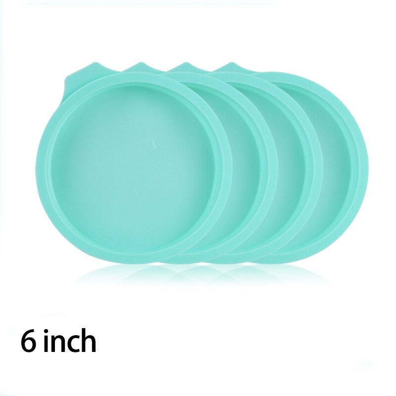 Moule à Gâteau En Silicone à Couches, Ustensiles De Cuisine, Desserts à Faire Soi-même, Forme Ronde, Mousse, Outils De Cuisson, 4/6/8 Pouces thumbnail