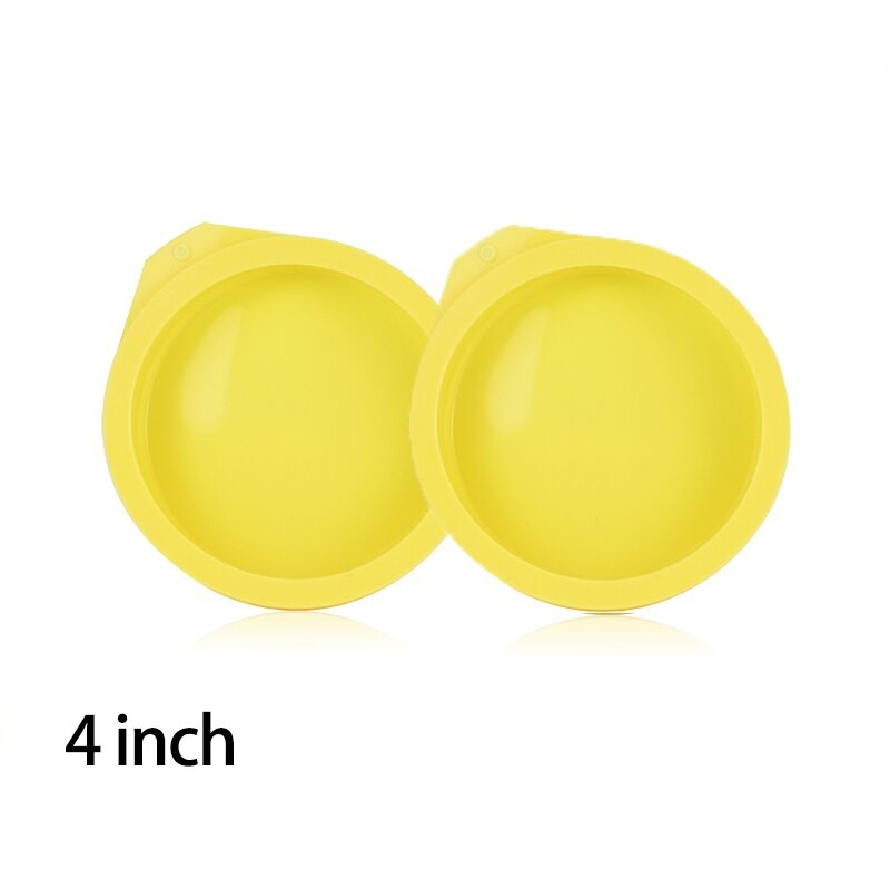 Moule à Gâteau En Silicone à Couches, Ustensiles De Cuisine, Desserts à Faire Soi-même, Forme Ronde, Mousse, Outils De Cuisson, 4/6/8 Pouces thumbnail