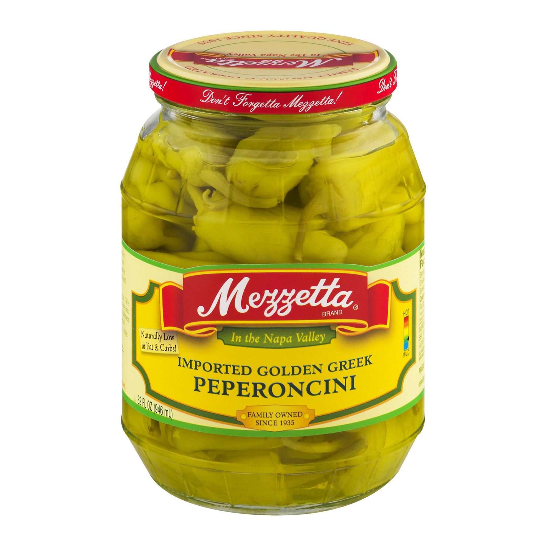 PEPPERONCINI GLDN GRK IMPRTD-32 OZ -Pack of 6