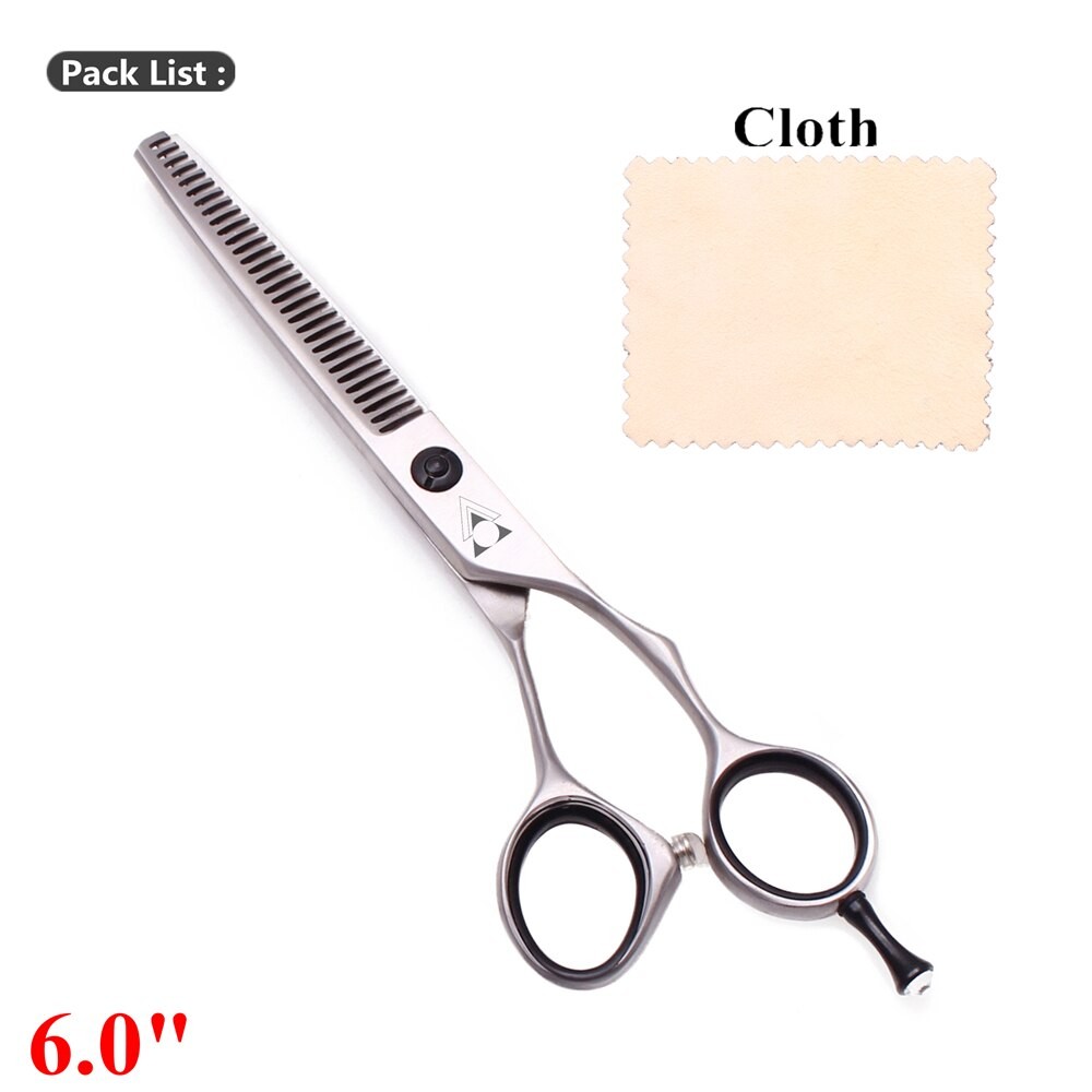5.5 6 'ciseaux à Cheveux Japonais En Acier 440c Ciseaux De Coiffeur De Ciseaux De Coiffure Coupe Amincissement 9201 thumbnail