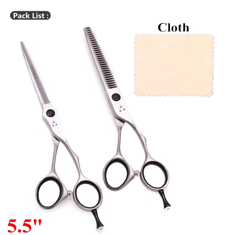 5.5 6 'ciseaux à Cheveux Japonais En Acier 440c Ciseaux De Coiffeur De Ciseaux De Coiffure Coupe Amincissement 9201 thumbnail