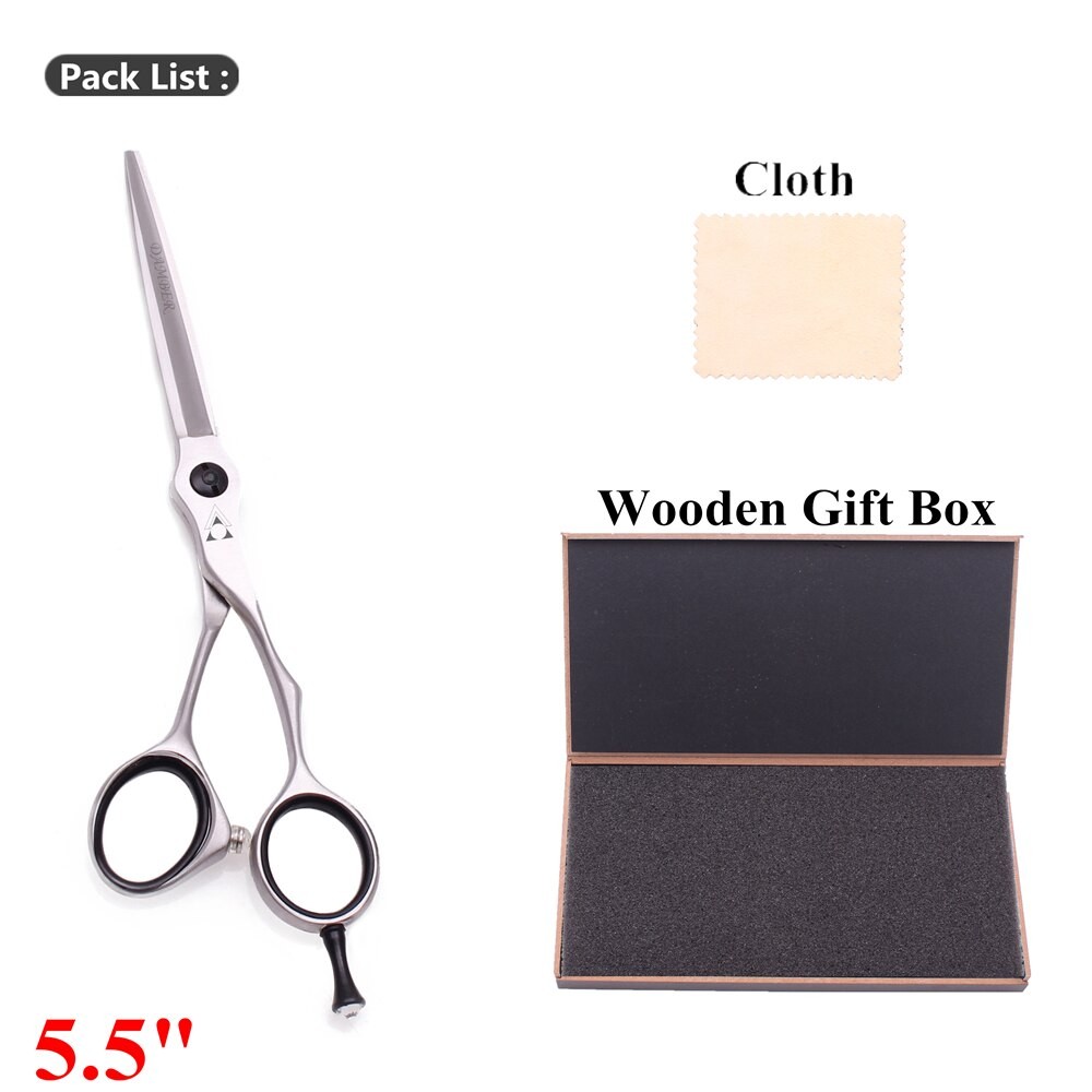 5.5 6 'ciseaux à Cheveux Japonais En Acier 440c Ciseaux De Coiffeur De Ciseaux De Coiffure Coupe Amincissement 9201 thumbnail