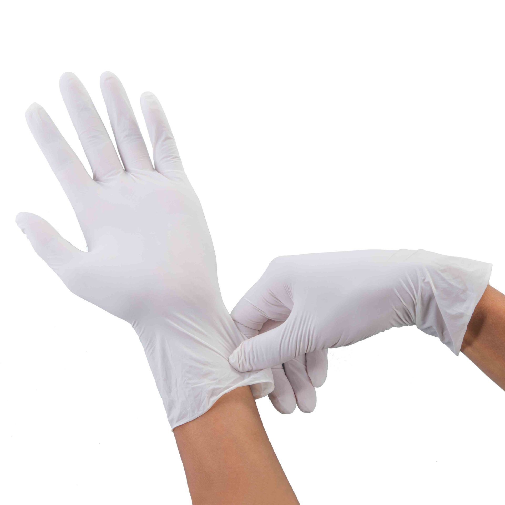 Gants Jetables En Nitrile Rose Bleu, 100 PièCES, Protection Anti-allergie, Pour Les Mains, Pour Le Travail, La Cuisine, La Vaisselle, Mécanicien thumbnail
