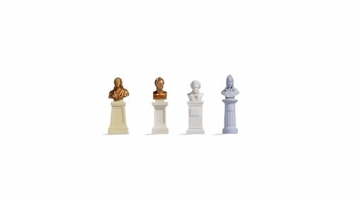 Noch H0 Figures Busts, Plastic, Hand-Coloured, 1:87 for Gauge H0, Perfect Addition to Model Railway Design thumbnail