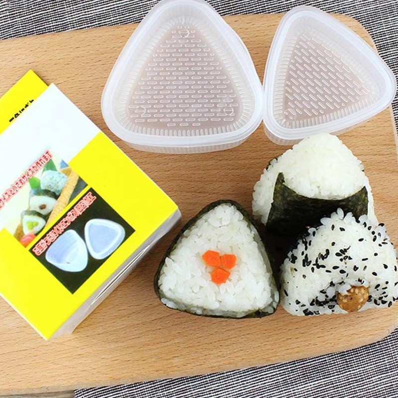 Moule à Sushi à Faire Soi-même, 4 PièCES/ensemble, Presse à Nourriture Pour Boules De Riz Onigiri, Moule à Sushi Triangulaire, Kit De Sushi, Acc