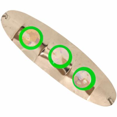 Lake Shore Tackle Rippler Dodger - Yellow Dot