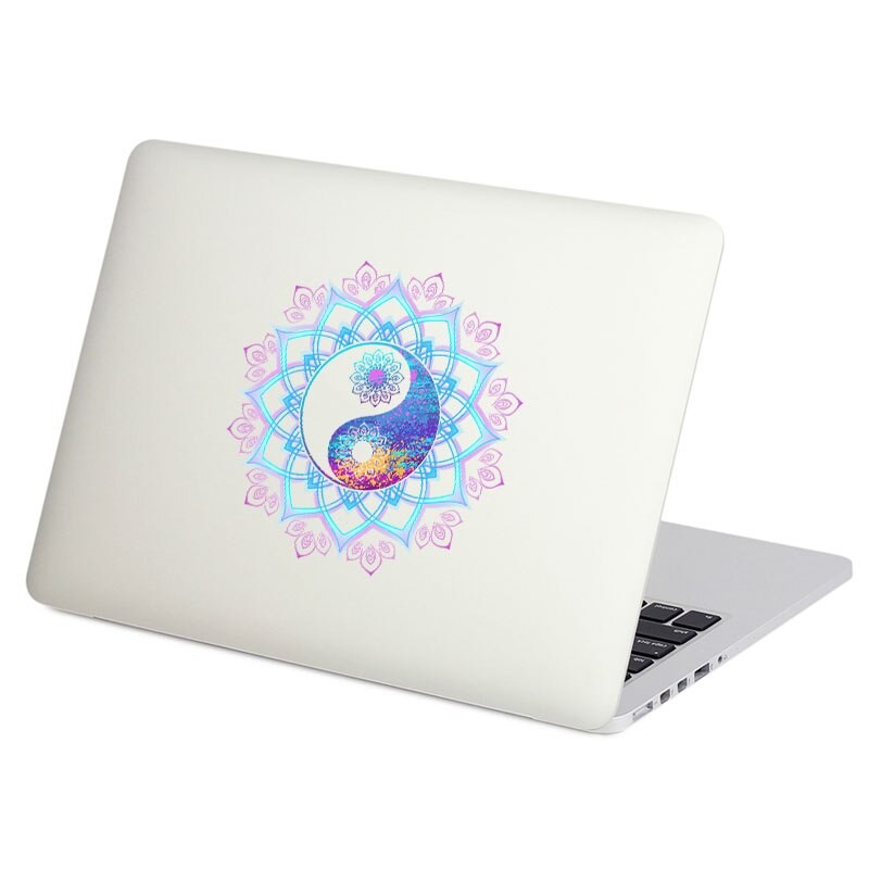Tai Chi Mandala Autocollant Pour Ordinateur Portable Pour Macbook Décalcomanie Pro 16 
