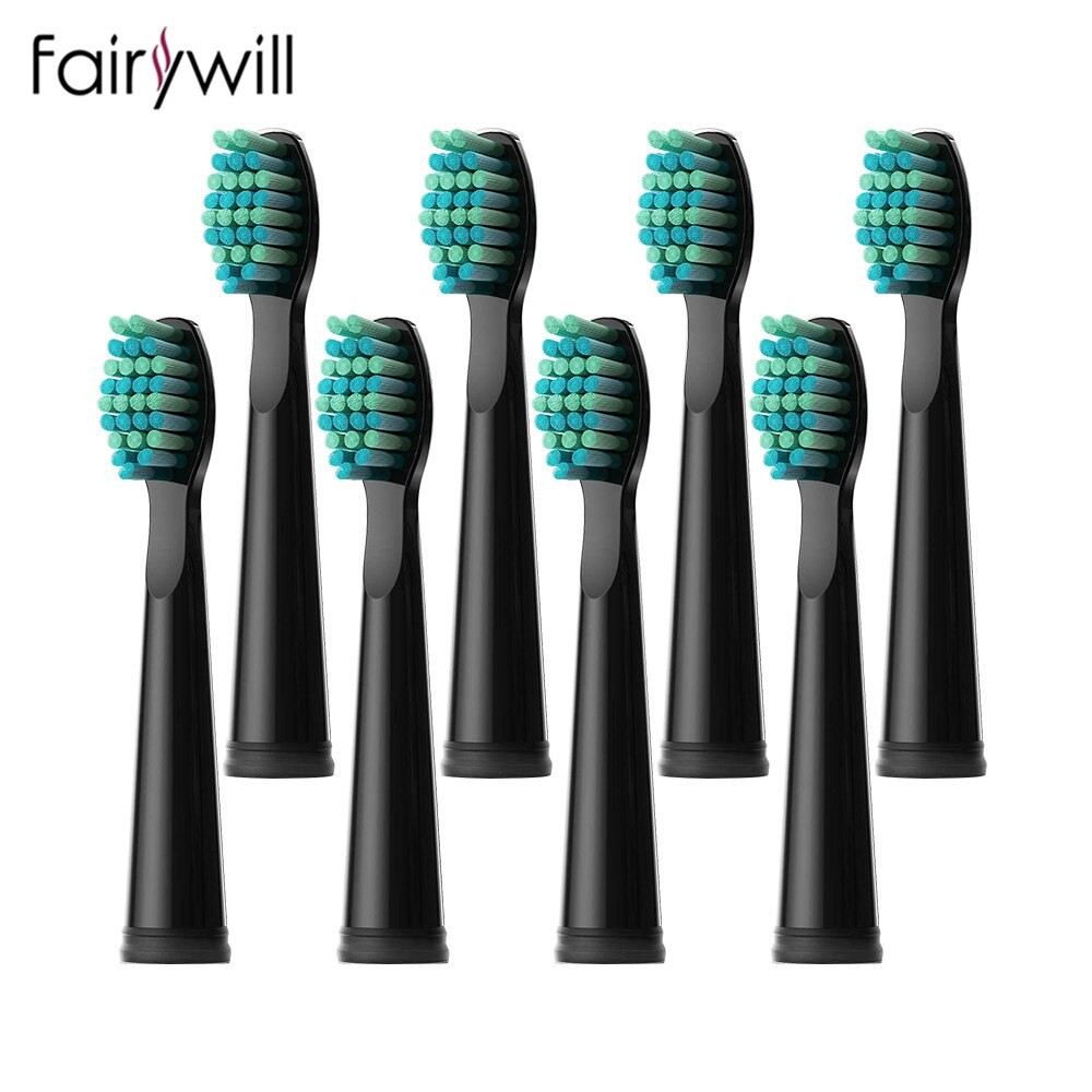 Fairywill 4 PièCES 8 PièCES 16 PièCES Têtes De Brosse À Dents Électrique Sonique Remplaçable Soies Souples Pour FW-507 FW-508 FW-917 FW-959 FW- thumbnail