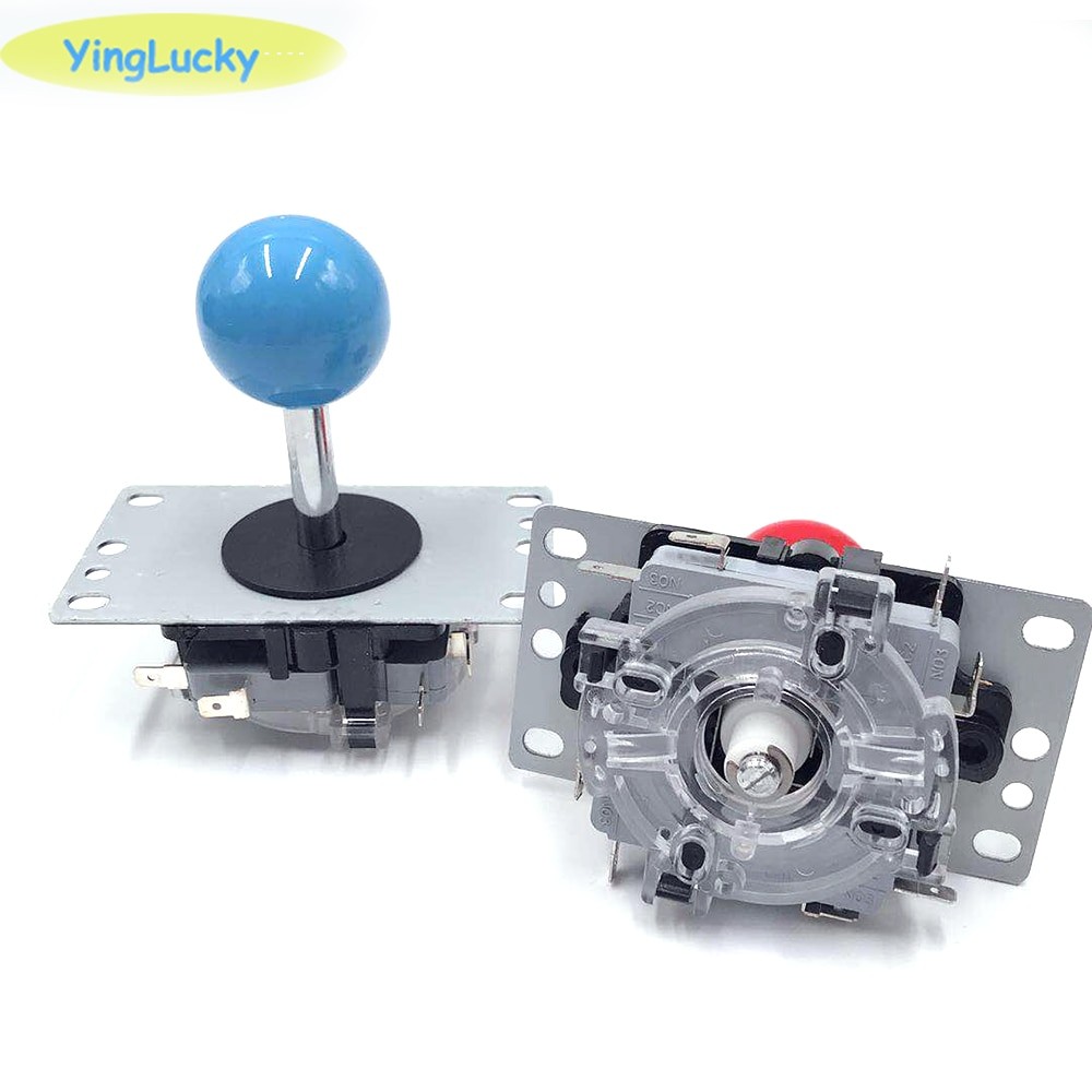 1 Pièce De Joystick D'arcade à Faire Soi-même, Balle Rouge, 4/8 Voies, Bâton De Combat, PièCES Pour Le Jeu D'arcade, à thumbnail