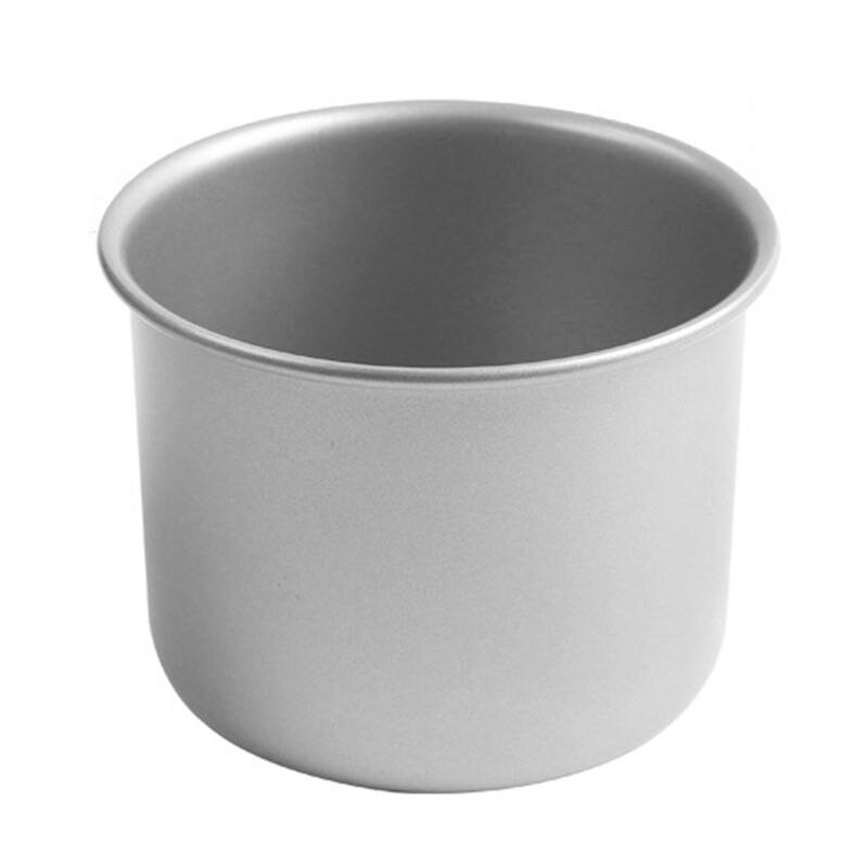 Moule à Gâteau Rond De 4 Pouces à Fond Amovible En Alliage D'aluminium Antiadhésif, Moule à Pudding à Faire Soi-même thumbnail