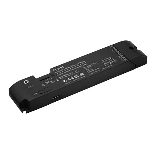 Phoscon FLS-M - the Universal Matter Zigbee LED Controller for LED Strips up to 5 Channels and Individually Addressable LEDs, RGBW, RGB+CCT, Single Co