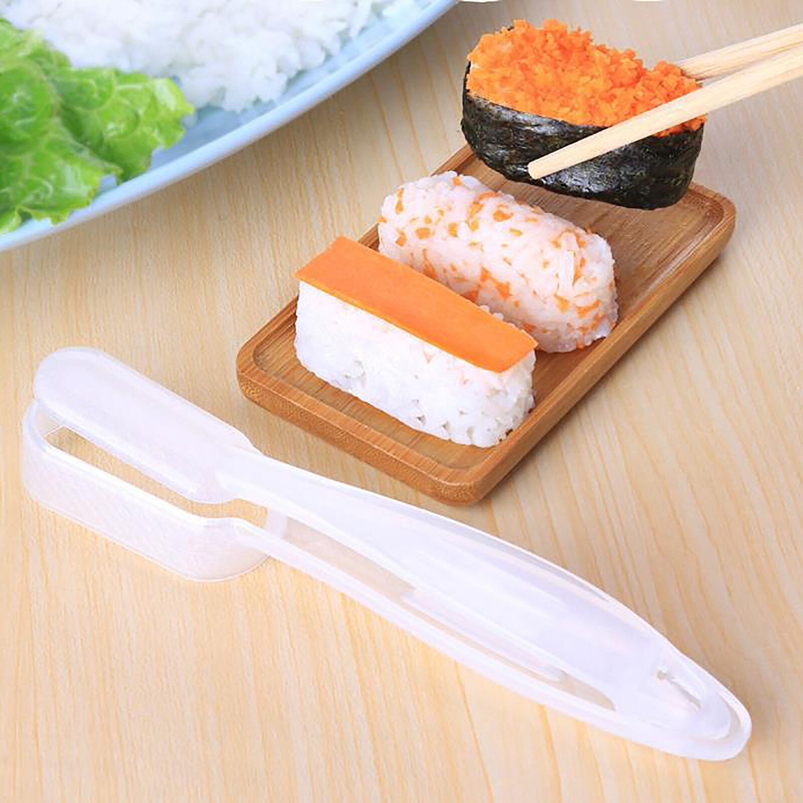 Lot De 4 Moules à Sushi Triangulaires, Pour Faire Soi-même, Pour Les Boules De Riz, Presse Alimentaire, Kit, Accessoires De Cuisine Japonaise Bento