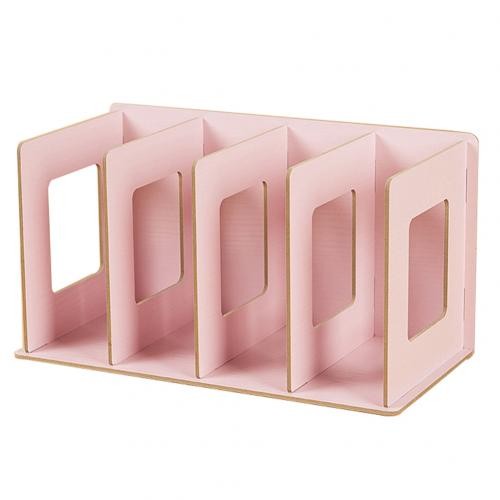 Étagère Simple à Plusieurs Niveaux, 4 Grilles, étagère De Rangement Pour Livres, Articles Divers, Armoire En Bois à Monter Soi-même, étagère  thumbnail
