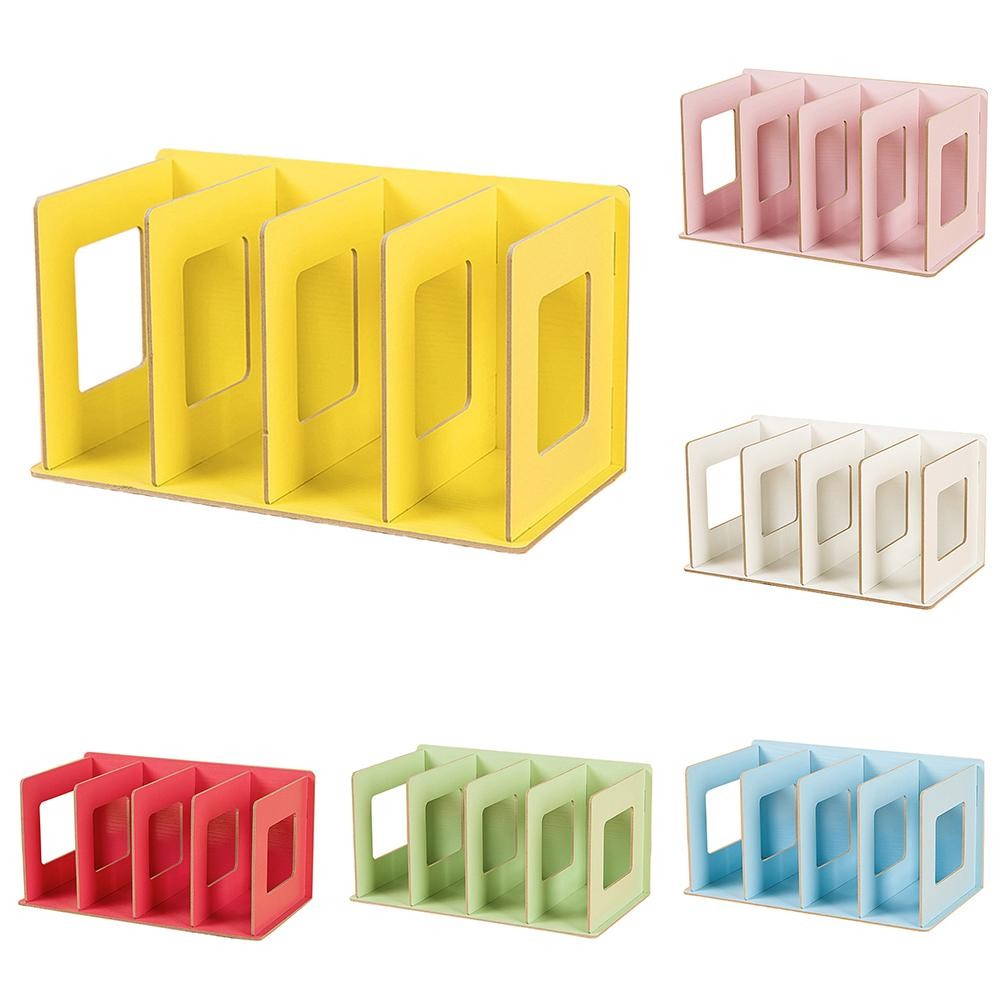 Étagère Simple à Plusieurs Niveaux, 4 Grilles, étagère De Rangement Pour Livres, Articles Divers, Armoire En Bois à Monter Soi-même, étagère 