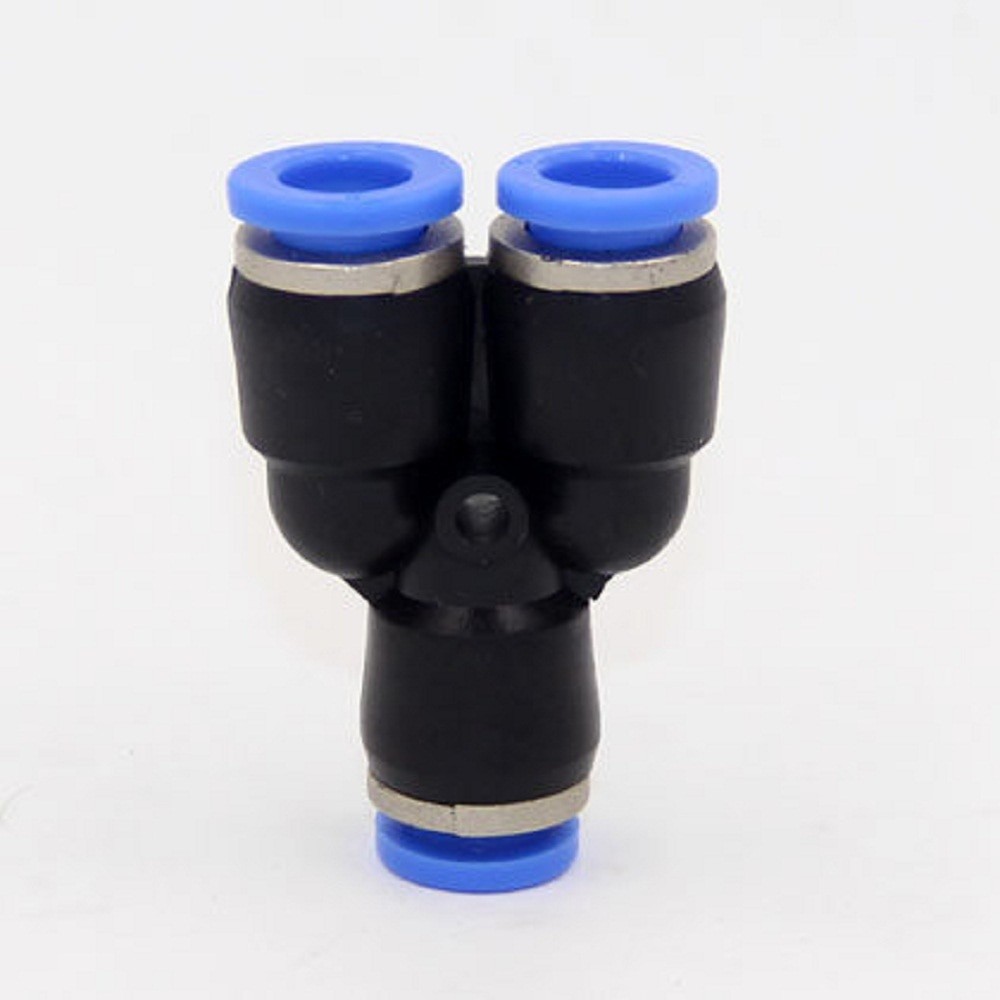 Lot De 2 Raccords Pneumatiques 4/6mm 3 Voies Pour Tube D'air D'aquarium, Raccord En Y à Co2 Voies, Raccord De Trachée à Monter Soi-même