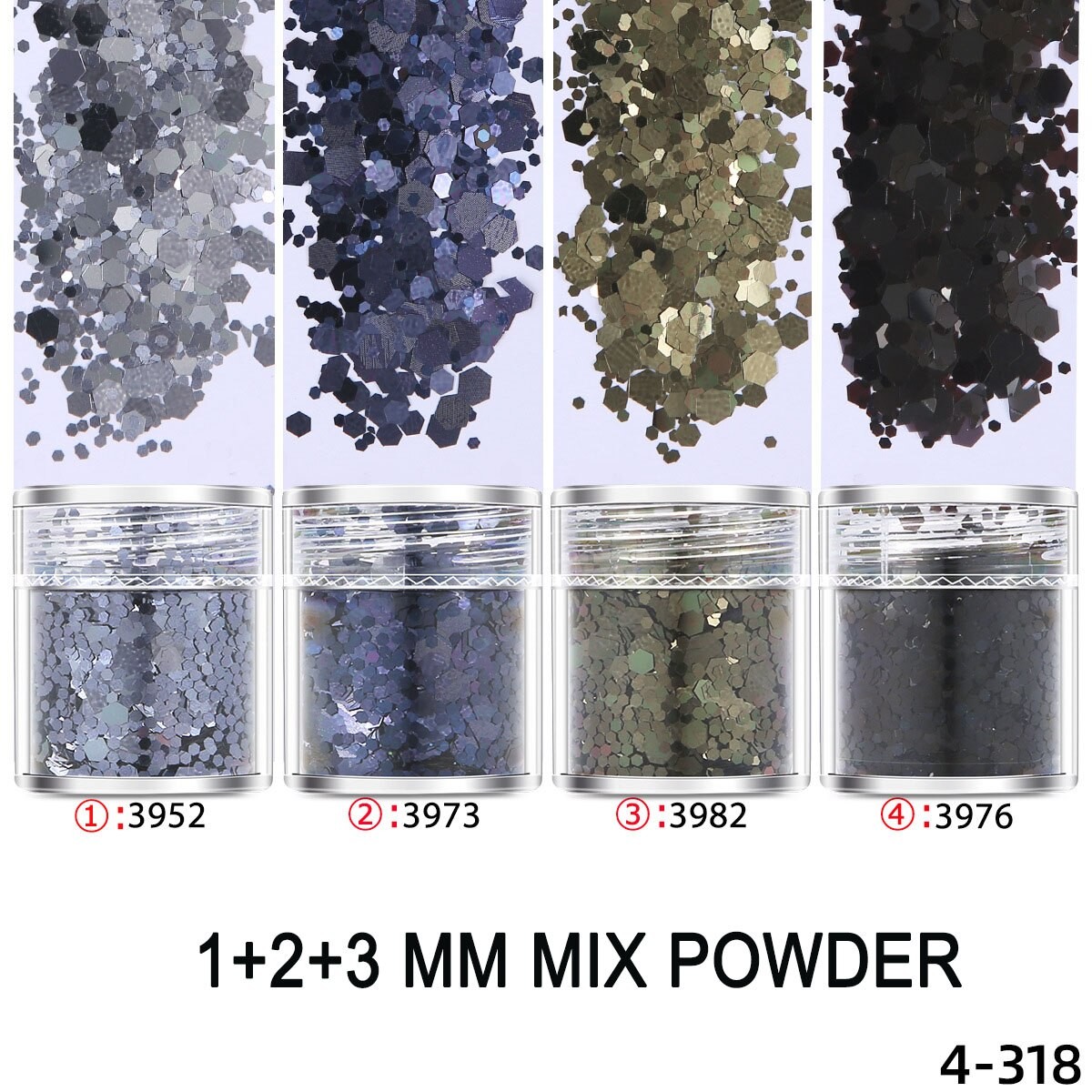 4 PièCES/ensemble Coloré Caméléon À Paillettes Bling Garniture Pour UV Résine Artisanat BIJOUX À BRICOLER SOI-MÊME Faire De L'artisanat Bijoux thumbnail