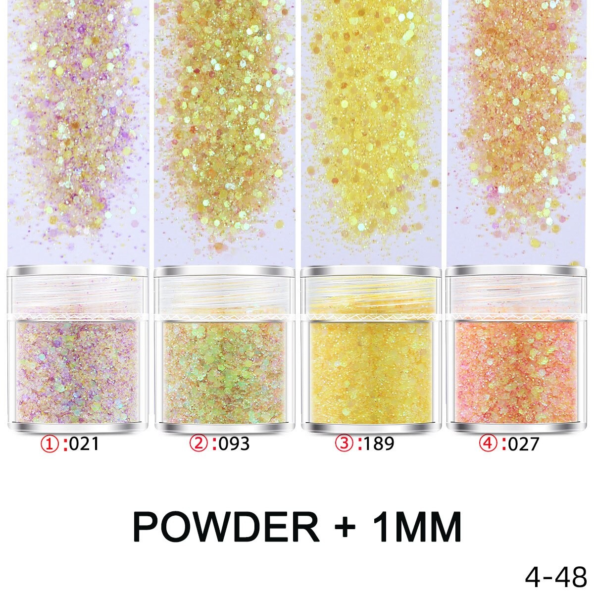 4 PièCES/ensemble Coloré Caméléon À Paillettes Bling Garniture Pour UV Résine Artisanat BIJOUX À BRICOLER SOI-MÊME Faire De L'artisanat Bijoux thumbnail