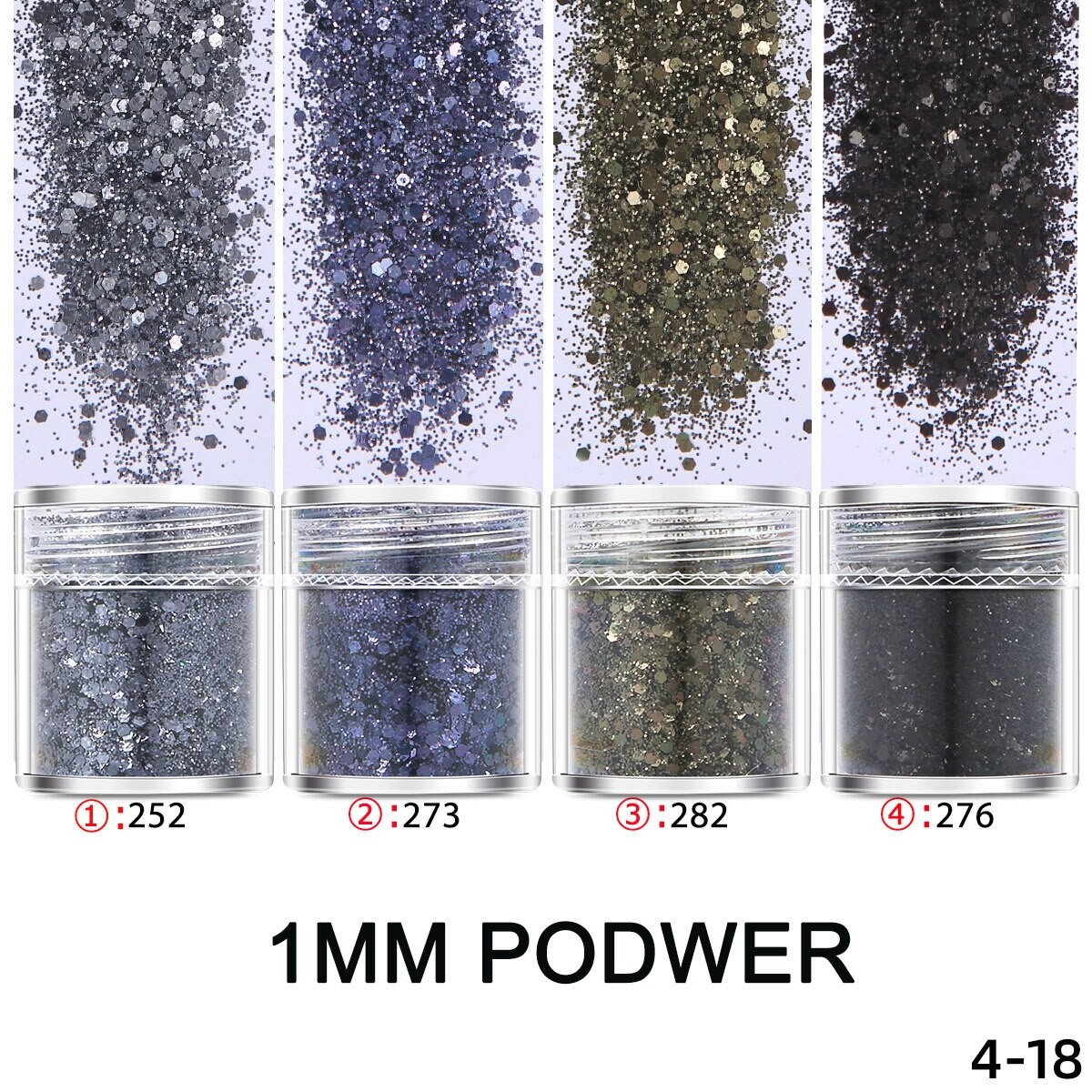 4 PièCES/ensemble Coloré Caméléon À Paillettes Bling Garniture Pour UV Résine Artisanat BIJOUX À BRICOLER SOI-MÊME Faire De L'artisanat Bijoux thumbnail