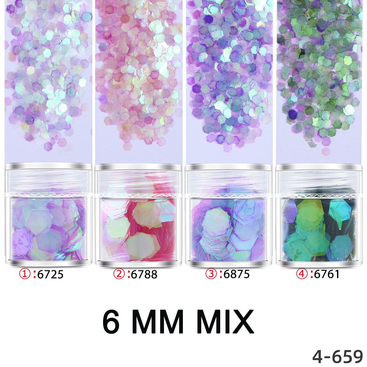 4 PièCES/ensemble Coloré Caméléon À Paillettes Bling Garniture Pour UV Résine Artisanat BIJOUX À BRICOLER SOI-MÊME Faire De L'artisanat Bijoux thumbnail