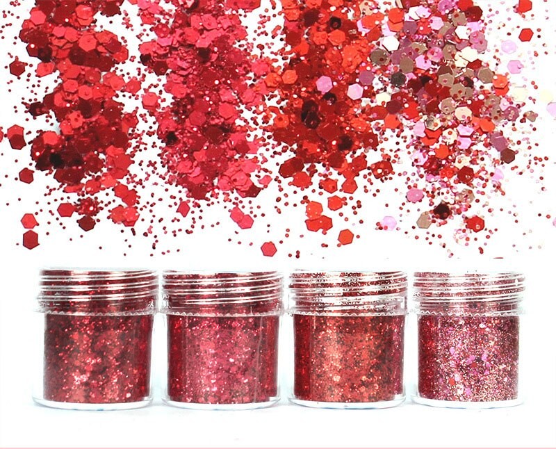 4 PièCES/ensemble Coloré Caméléon À Paillettes Bling Garniture Pour UV Résine Artisanat BIJOUX À BRICOLER SOI-MÊME Faire De L'artisanat Bijoux thumbnail
