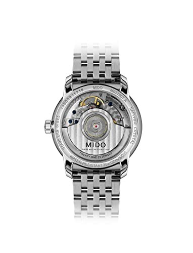 MIDO Baroncelli Heritage Lady - Swiss Automatic Watch for Women - White Dial - Case 33mm - M0272071101000 thumbnail