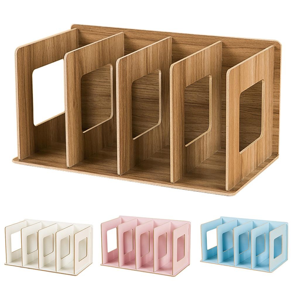 Bibliothèque Simple à Plusieurs Niveaux à 4 Grilles, étagère De Rangement Originale Pour Livres Et Articles Divers, Armoire En Bois à Monter Soi