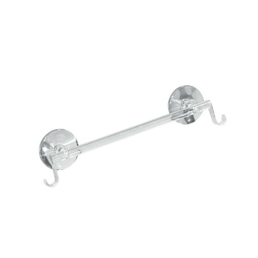 InterDesign AFFIXX, Peel-and-Stick Strong Self-Adhesive Washcloth Bar Holder.