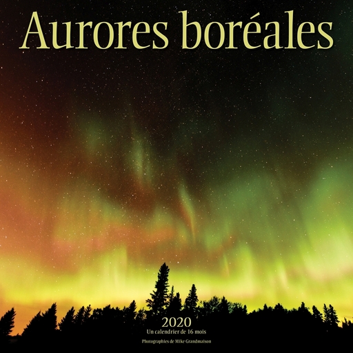 Wyman Publishing, Aurores Boreales Wall Calendar (French) 2020