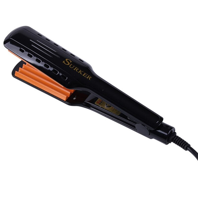 Surker Sk-9201 Crimper Ceramic Corrugated Curler Curling Iron Hair Styler Electric Corrugation Wave Hair Eu Plug thumbnail