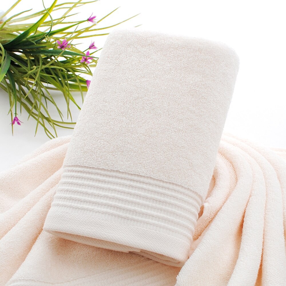Serviettes De Toilette 100% Coton Pour Le Visage, Pour La Maison Et L'hôtel, épaisses Et Pures, 34x76cm, Blanc, Bleu Marine, Kaki, Pour Adultes thumbnail
