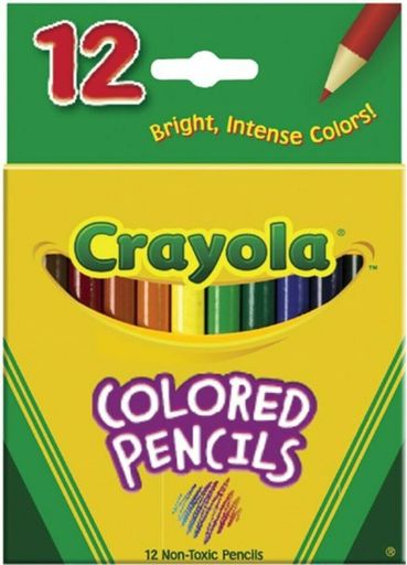 Crayola Colored Pencils, 12 Each (Pack of 3)