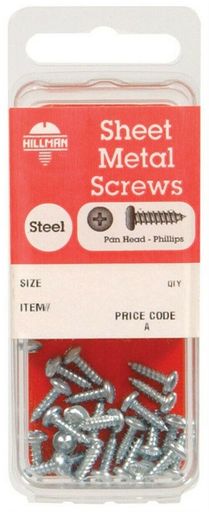 Hillman Sheet Metal Screws No. 12