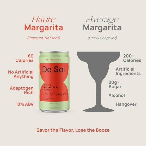 De Soi Non-Alcoholic Apéritif, Haute Margarita 4 Cans (8 Fl Oz Each) thumbnail