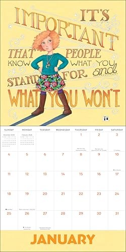 Mary Engelbreit's Your Voice Matters 2026 Wall Calendar thumbnail