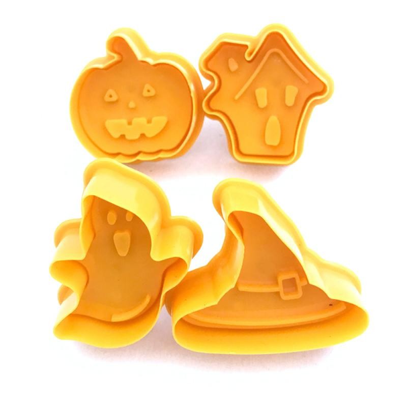 Moule à Biscuits Et Timbres à Cookies 3D | 4 PièCES, Moule Pour Faire Soi-même Noël, Plongeur à Gâteaux, Moule De Cuisson, Fondant Outils De D thumbnail