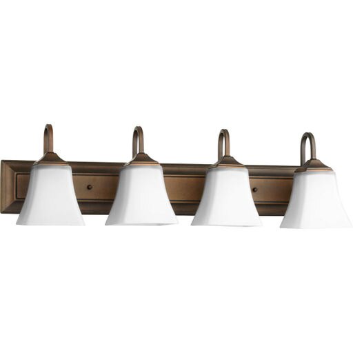 Quorum International 5104-4-86 Signature Bathroom Vanity Light Oiled Bronze