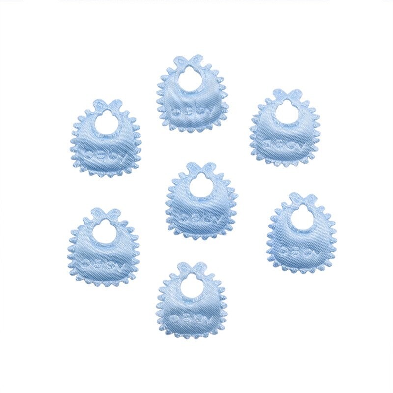YONGSNOW 100 Ps/Lot Rose Bleu Bébé Empreinte Chariot Bavoir Table Fête Arrose Confettis Bricolage Bébé Douche Anniversaire Décoration De La Mais thumbnail
