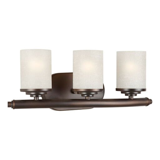Forte Lighting 5105-03-32 Signature Bathroom Vanity Light Antique Bronze