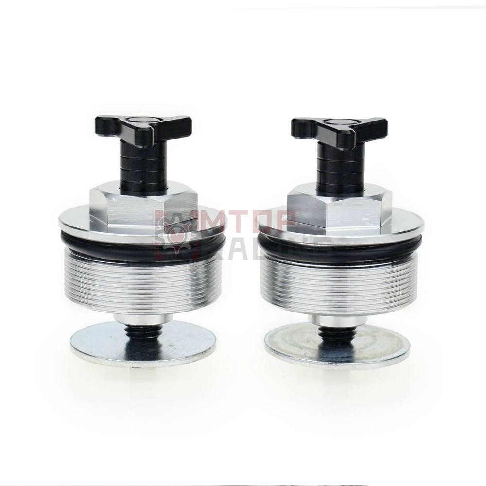 Capuchon De Fourche Pour Suzuki DR650SE | Boulon De Fourche Ajustable Triangle, 1996 43mm 97 98 99 00 01 02 03 04 06 07 08 09 10 11 12