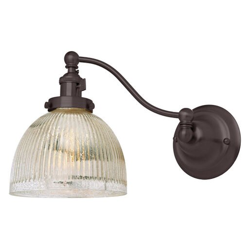 JVI Designs 1253-08-S5-MP Soho Madison Swing Arm or Wall Lamp Oil Rubbed Bronze