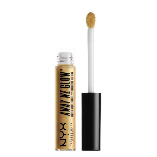 NYX Cosmetics Away We Glow Liquid Highlighter Golden Hour Brand New