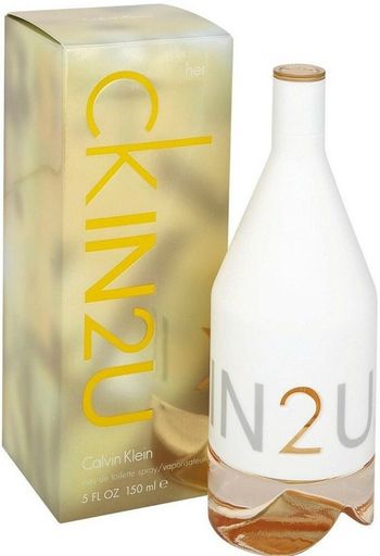 Ck IN2U by Calvin Klein Eau De Toilette Spray for Women 5 Oz (Pack of 4)