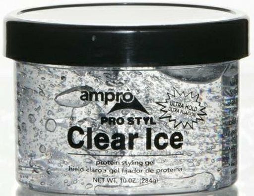 Ampro Pro Styl Clear Ice Protein Styling Gel, Ultra Hold, 10 Oz