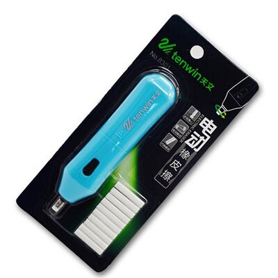 Tenwin 8301/8302/8306 Gomme électrique/caoutchouc Avec Recharges Surligneur Automatique Papeterie Gomme Enfants Croquis Dessin Caoutchoucs thumbnail