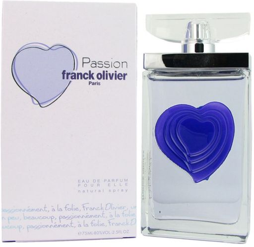 Passion by Franck Olivier for Women Eau De Parfum Spray 2.5 Oz (Pack of 4)