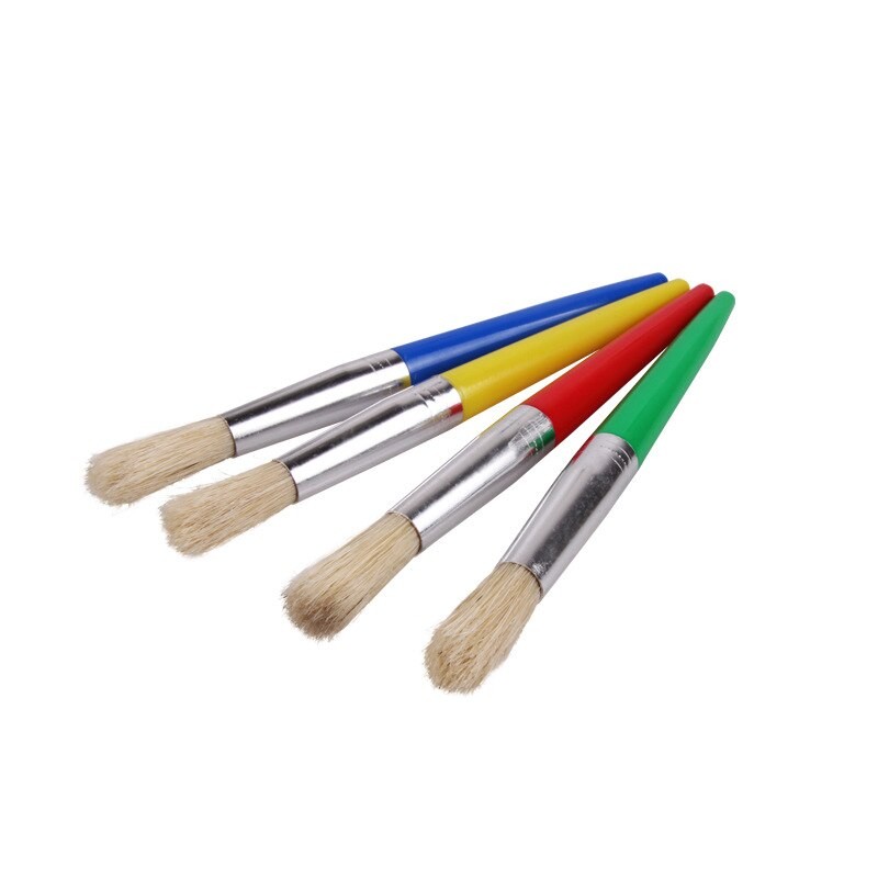 EZONE 4 PièCES Pinceau + 1PC Seau De Lavage Pour Enfants Enfants Aquarelle Huile Gouache Acrylique Peinture Soies Brosses Art Supply thumbnail