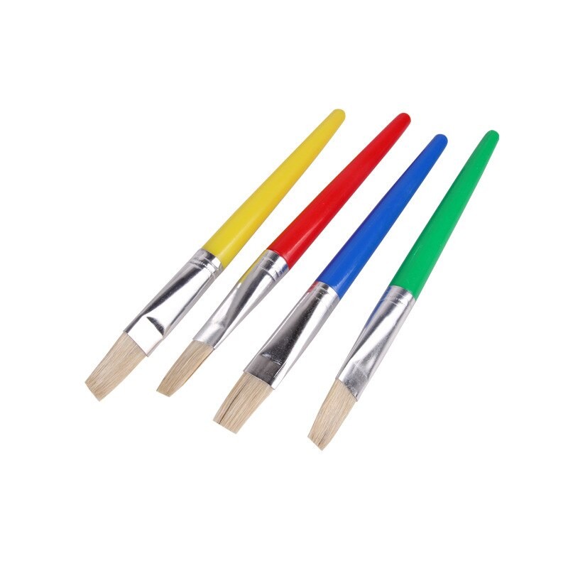 EZONE 4 PièCES Pinceau + 1PC Seau De Lavage Pour Enfants Enfants Aquarelle Huile Gouache Acrylique Peinture Soies Brosses Art Supply thumbnail