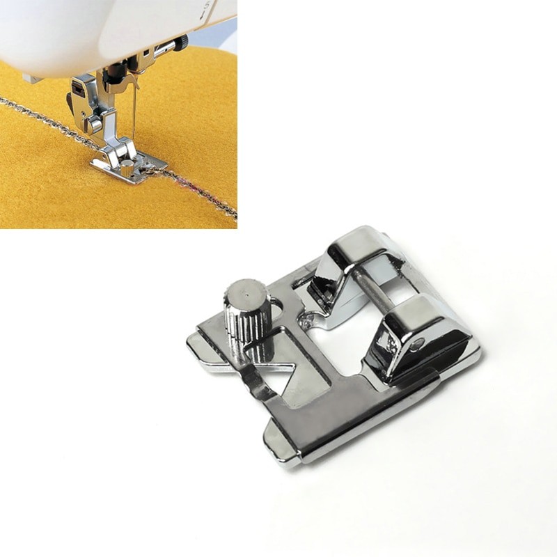 Pied Presseur Pour Machines à Coudre Domestiques, 1 Pièce, Large à Vis, Tissage De Tresses De Supérieure, Outils De Couture DIY Nouveauté 9905 thumbnail